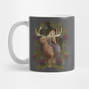 Fairy Tale Deer in in the Magical Forest Mug